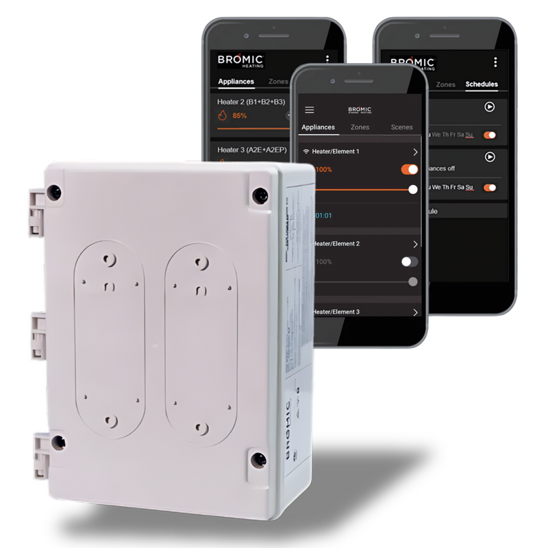 BROMIC BH8380061 Part Accessory Affinity Smart-Heat Control Eclipse Portable -  x  x  in. - White